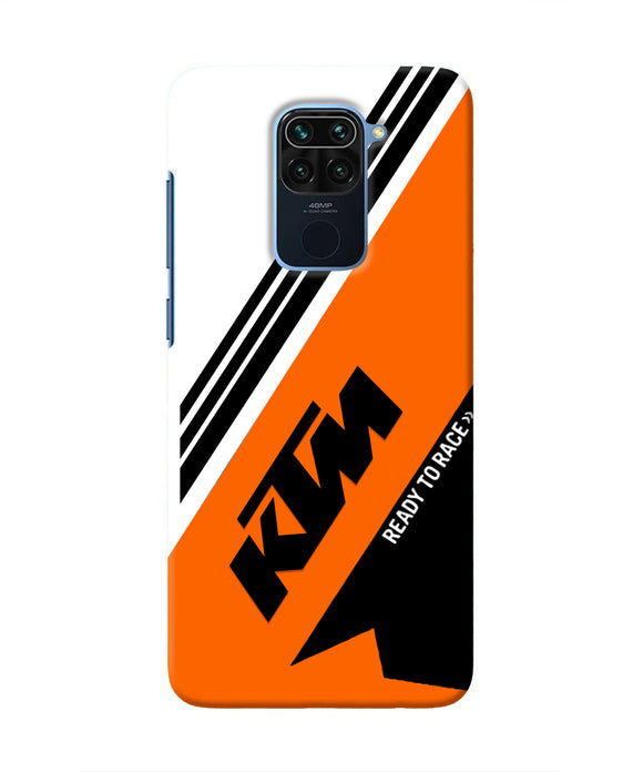 KTM Abstract Redmi Note 9 Real 4D Back Cover