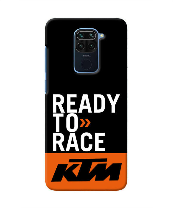 KTM Ready To Race Redmi Note 9 Real 4D Back Cover