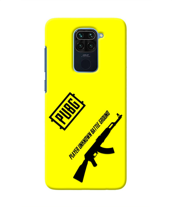 PUBG AKM Gun Redmi Note 9 Real 4D Back Cover