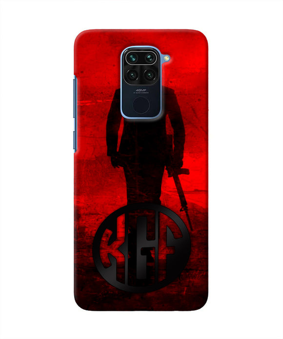 Rocky Bhai K G F Chapter 2 Logo Redmi Note 9 Real 4D Back Cover