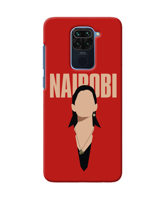 Nairobi Paint Money Heist Redmi Note 9 Back Cover