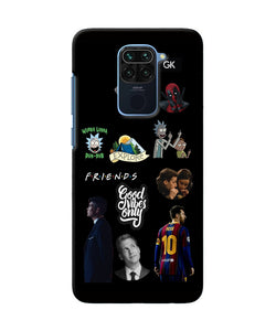 Positive Characters Redmi Note 9 Back Cover