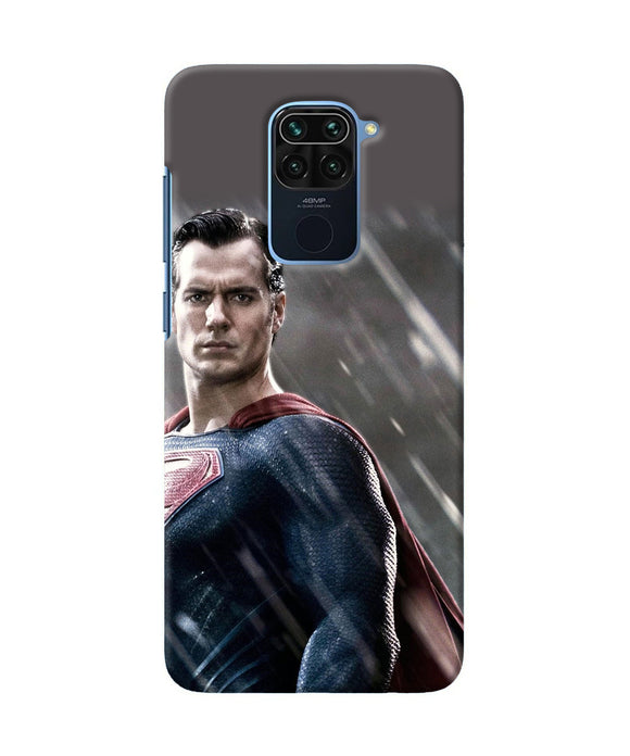 Superman Man Of Steel Redmi Note 9 Back Cover