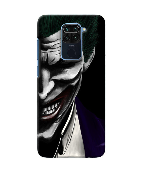 The Joker Black Redmi Note 9 Back Cover