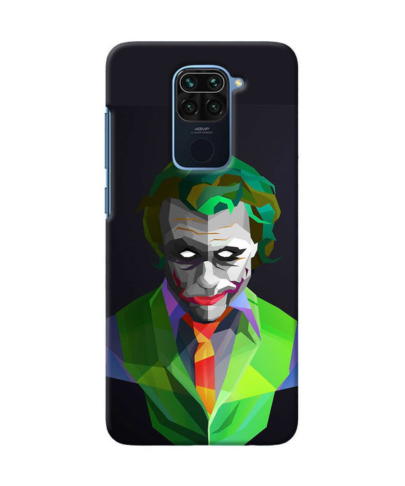 Abstract Joker Redmi Note 9 Back Cover