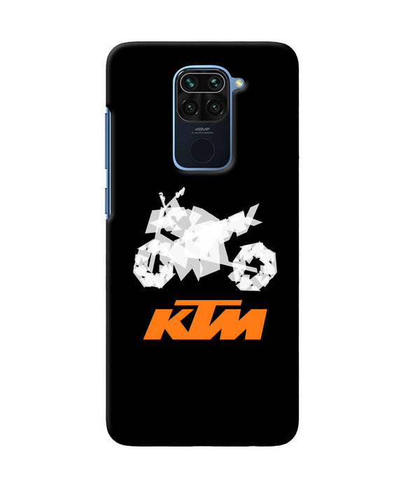 Ktm Sketch Redmi Note 9 Back Cover