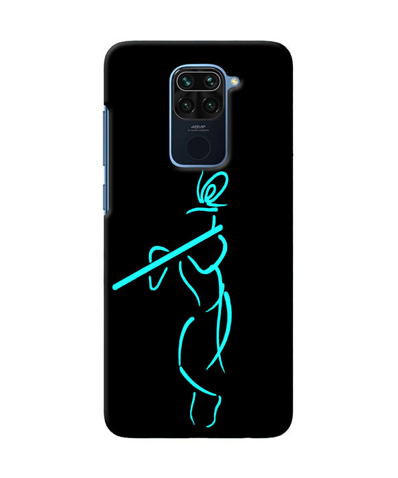 Lord Krishna Sketch Redmi Note 9 Back Cover