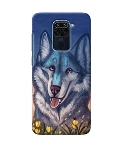 Cute Wolf Redmi Note 9 Back Cover