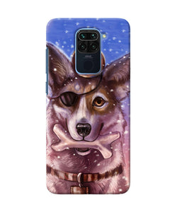 Pirate Wolf Redmi Note 9 Back Cover