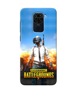 Pubg Poster Redmi Note 9 Back Cover