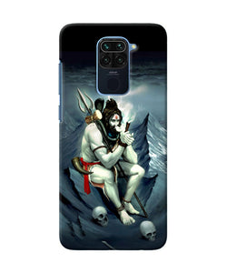 Lord Shiva Chillum Redmi Note 9 Back Cover