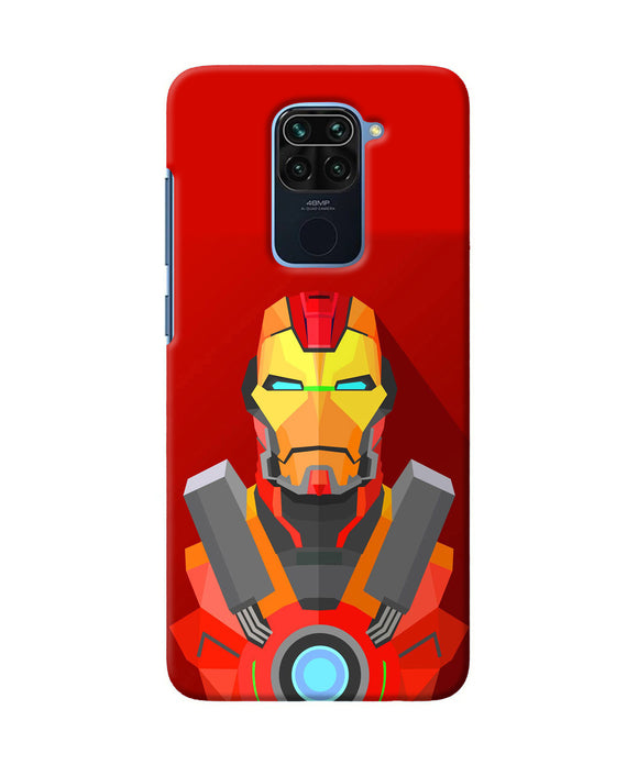 Ironman Print Redmi Note 9 Back Cover