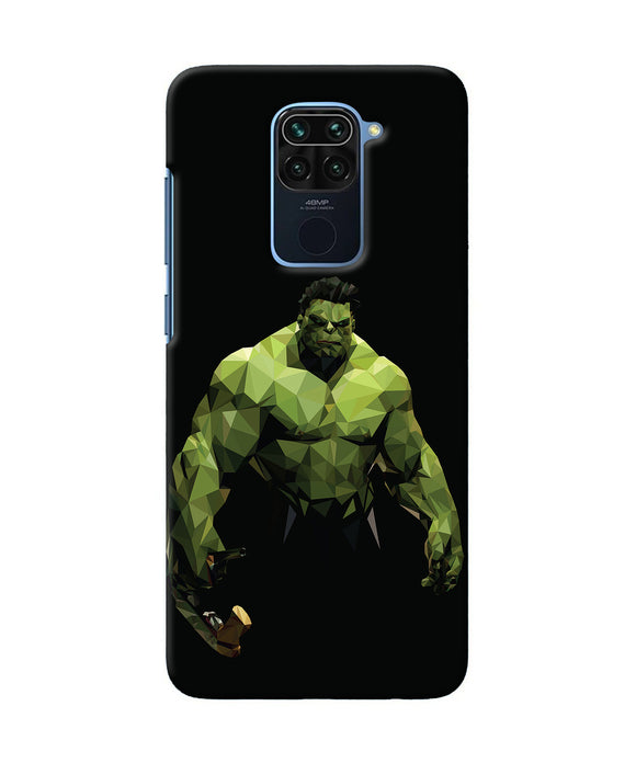 Abstract Hulk Buster Redmi Note 9 Back Cover