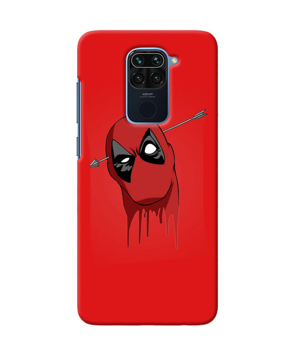 Funny Deadpool Redmi Note 9 Back Cover