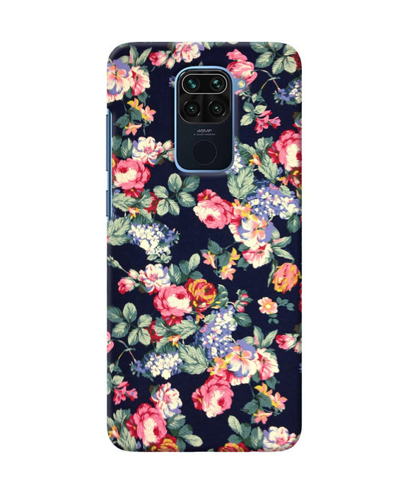 Natural Flower Print Redmi Note 9 Back Cover