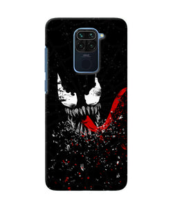 Venom Black Poster Redmi Note 9 Back Cover