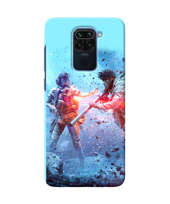 Pubg Water Fight Redmi Note 9 Back Cover