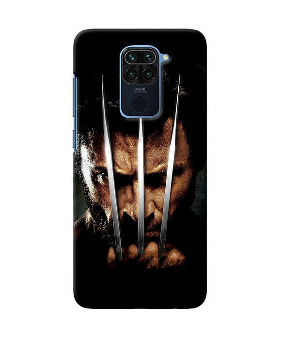 Wolverine Poster Redmi Note 9 Back Cover