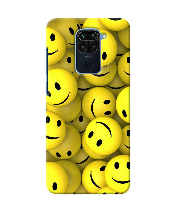 Smiley Balls Redmi Note 9 Back Cover