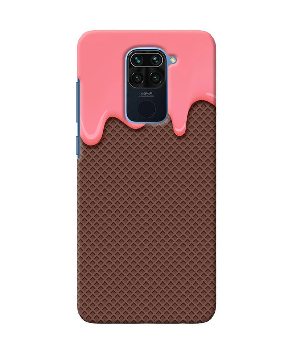 Waffle Cream Biscuit Redmi Note 9 Back Cover