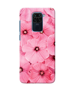 Pink Flowers Redmi Note 9 Back Cover