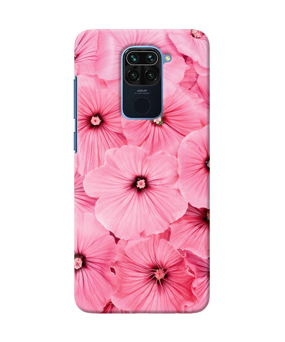 Pink Flowers Redmi Note 9 Back Cover