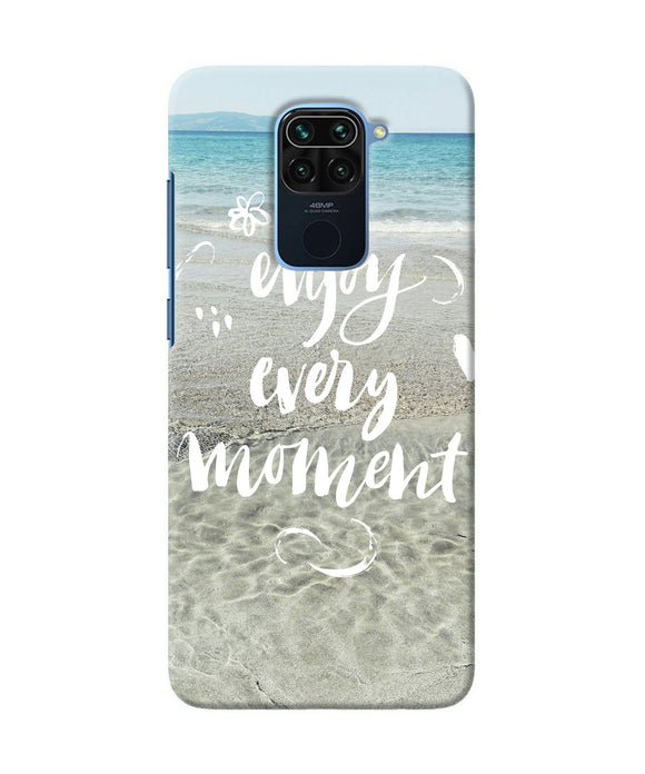 Enjoy Every Moment Sea Redmi Note 9 Back Cover