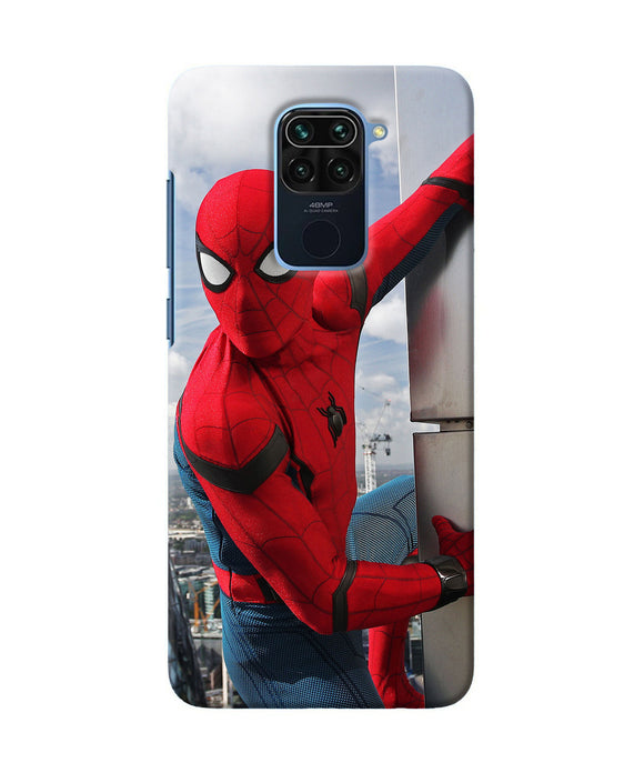 Spiderman On The Wall Redmi Note 9 Back Cover