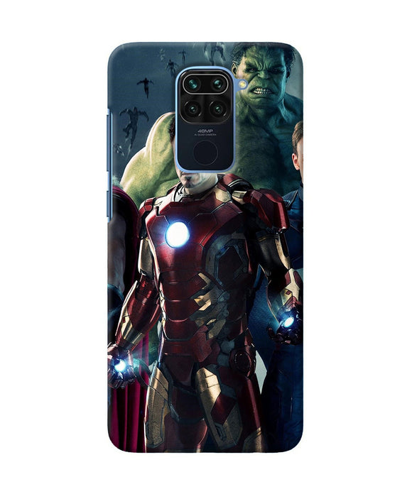 Ironman Hulk Space Redmi Note 9 Back Cover