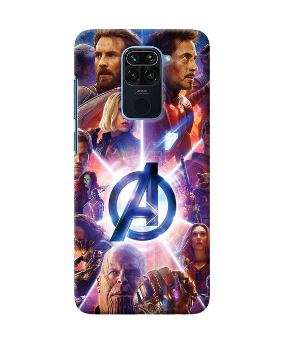 Avengers Poster Redmi Note 9 Back Cover