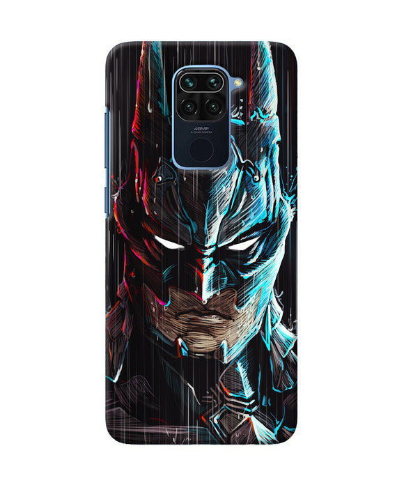 Batman Face Redmi Note 9 Back Cover