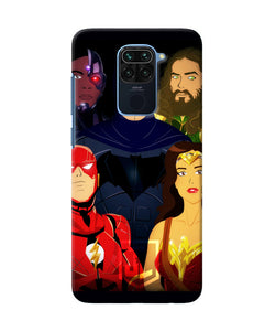 Marvells Characters Redmi Note 9 Back Cover