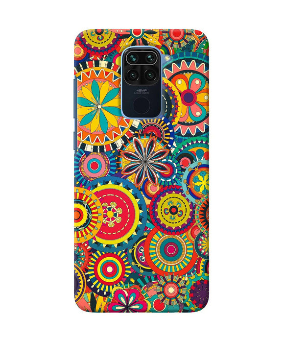 Colorful Circle Pattern Redmi Note 9 Back Cover