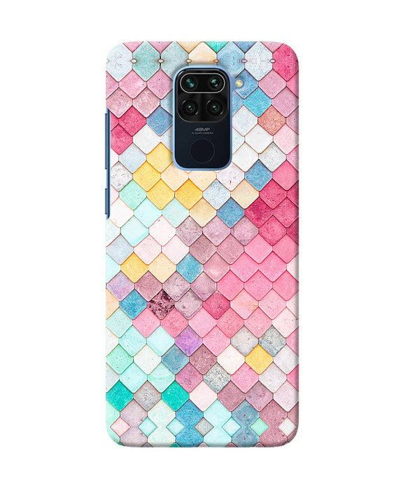 Colorful Fish Skin Redmi Note 9 Back Cover