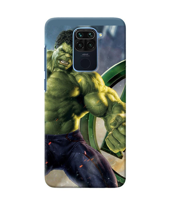 Angry Hulk Redmi Note 9 Back Cover