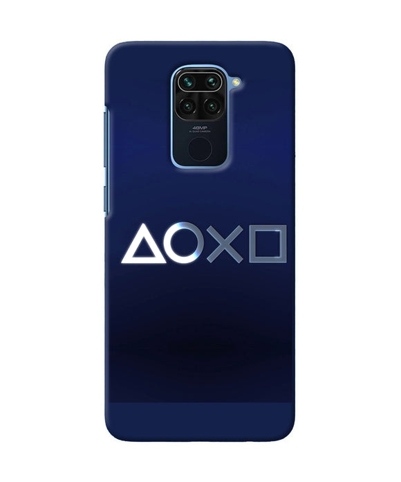 Aoxo Logo Redmi Note 9 Back Cover