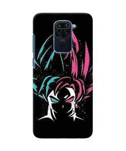 Vegeta Goku Redmi Note 9 Back Cover