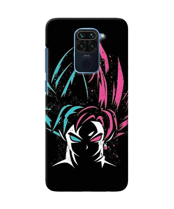 Vegeta Goku Redmi Note 9 Back Cover