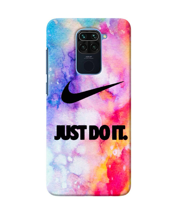 Just Do It Colors Redmi Note 9 Back Cover