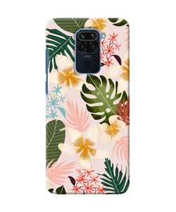 Leaf Print Redmi Note 9 Back Cover