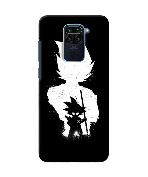 Goku Night Little Character Redmi Note 9 Back Cover