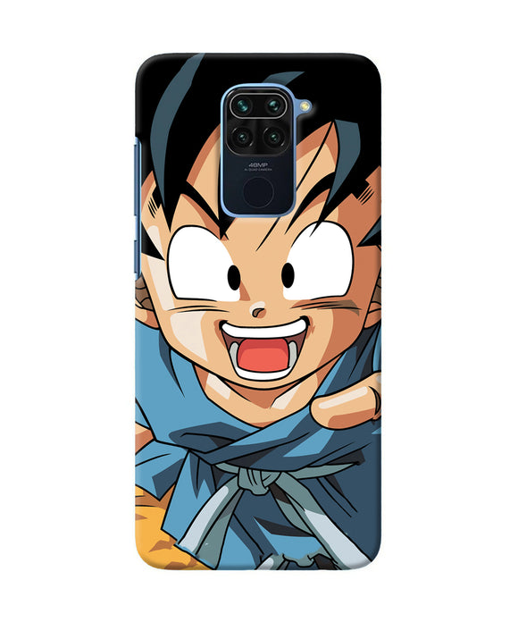 Goku Z Character Redmi Note 9 Back Cover