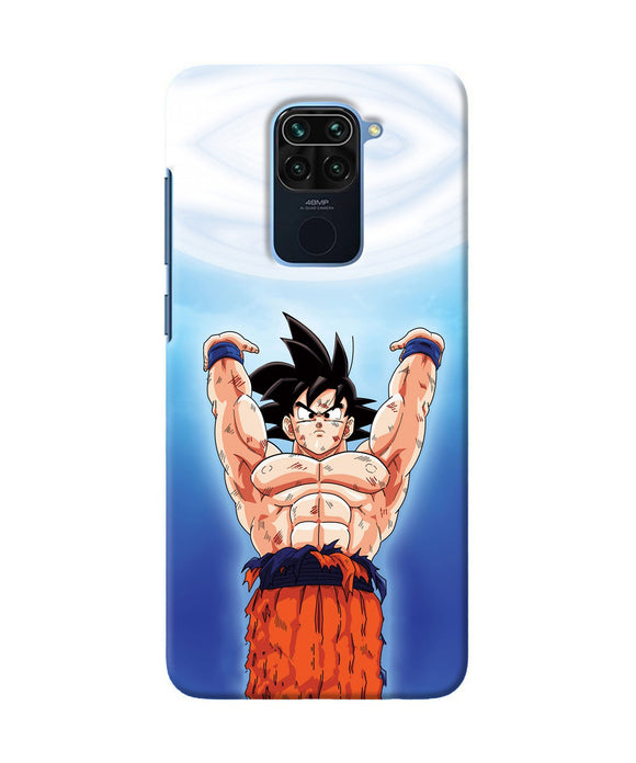 Goku Super Saiyan Power Redmi Note 9 Back Cover