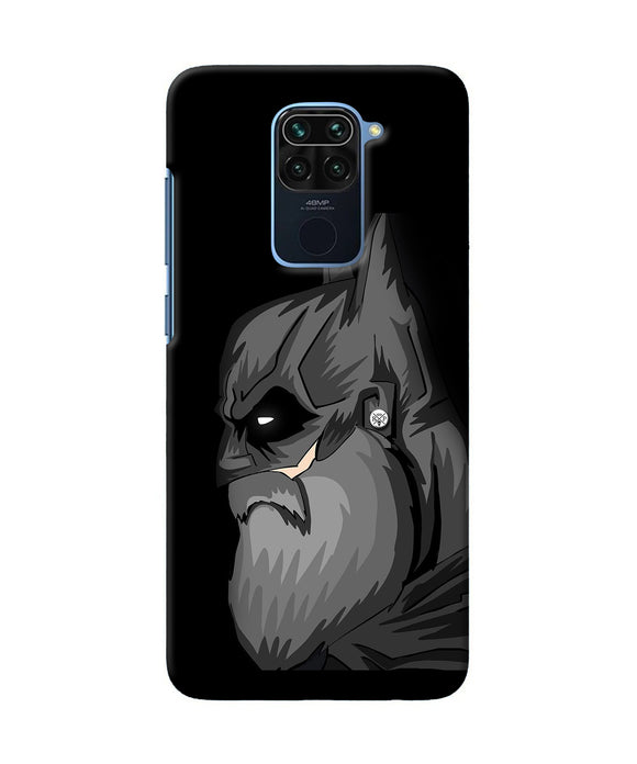 Batman With Beard Redmi Note 9 Back Cover