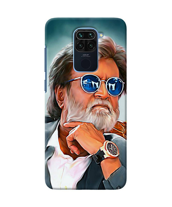 Rajnikant Painting Redmi Note 9 Back Cover