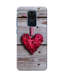 Lace Heart Redmi Note 9 Back Cover