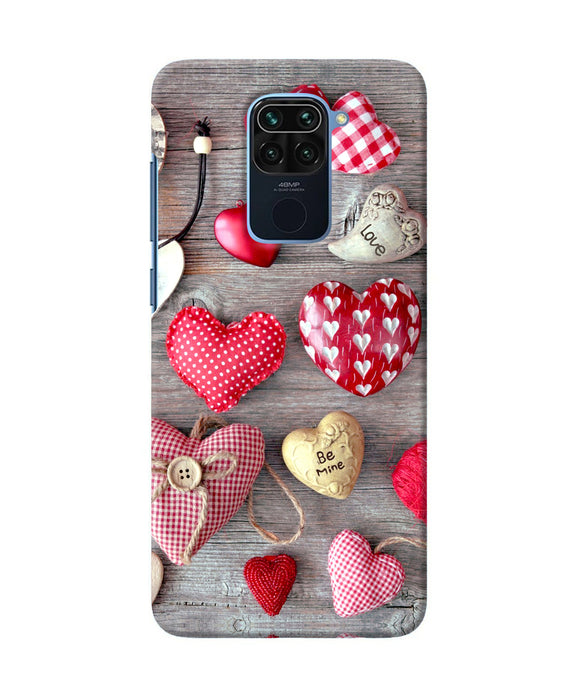 Heart Gifts Redmi Note 9 Back Cover