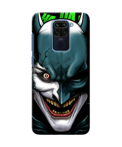 Batman Joker Smile Redmi Note 9 Back Cover