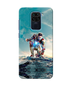 Ironman Sea Side Redmi Note 9 Back Cover