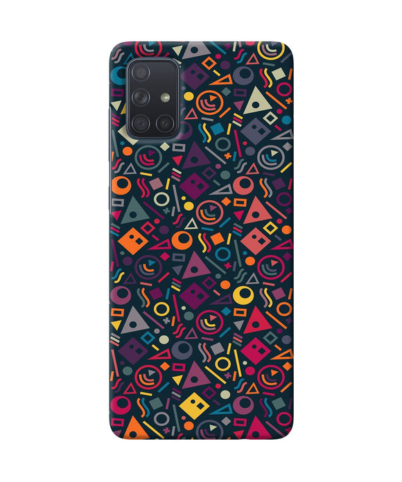 Geometric Abstract Samsung A71 Back Cover